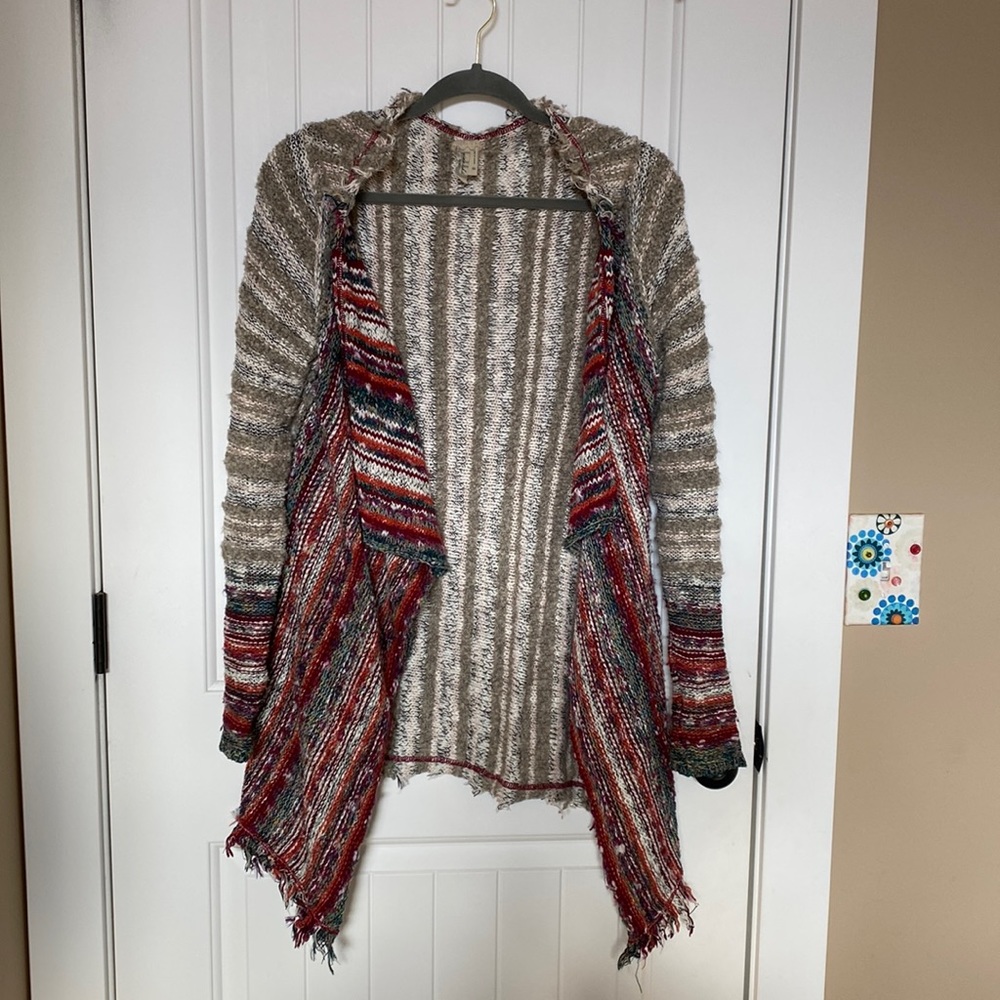Gimmick cardigan sweater, size small